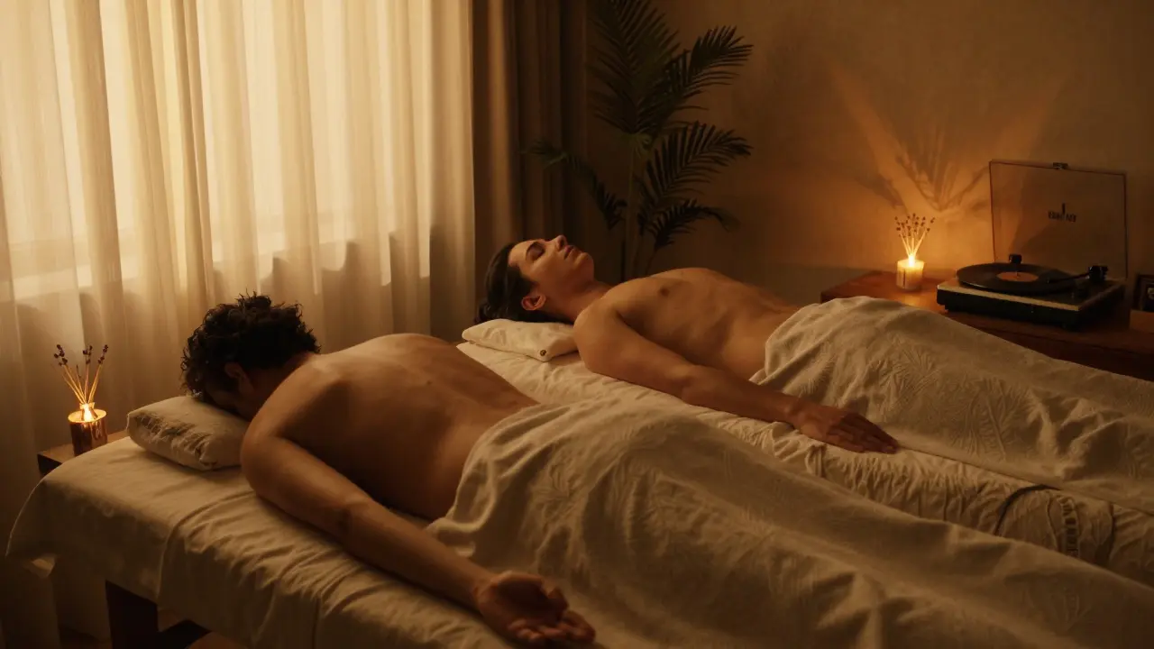 The Parisian Way to Relax: Couples Massage for Lovers